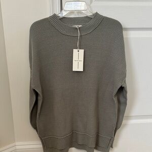 NWT sweater sage green